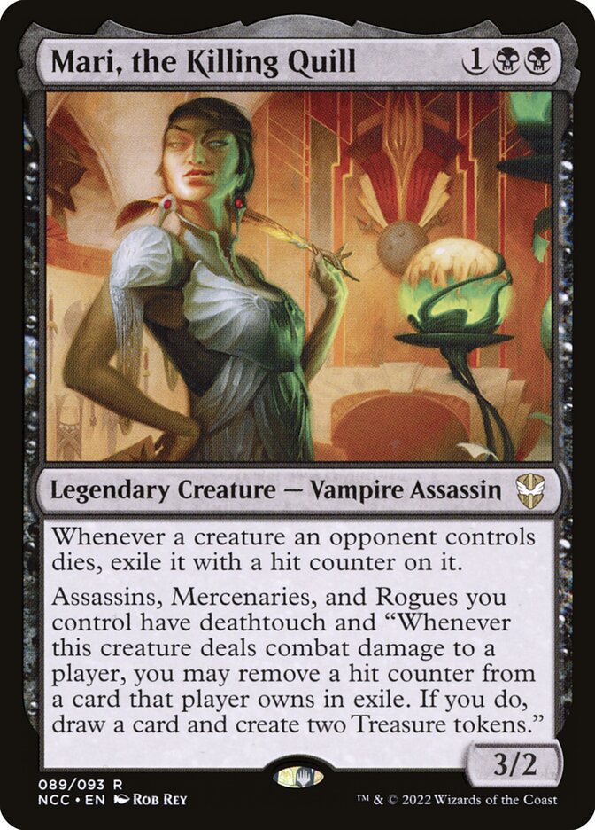 Mari, the Killing Quill card front