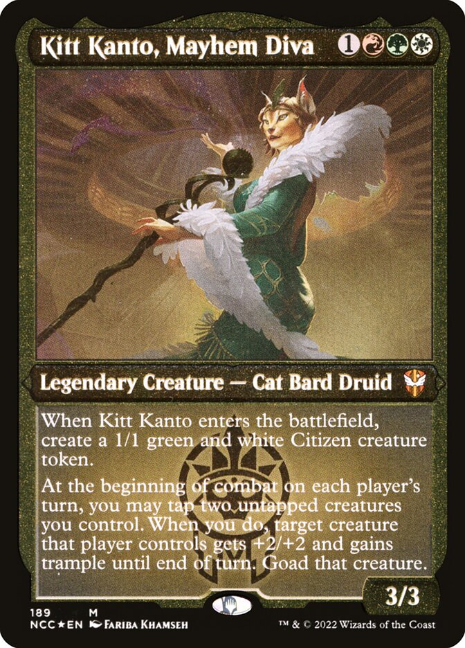 Kitt Kanto, Mayhem Diva card front