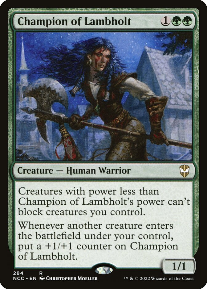 Champion of Lambholt card front