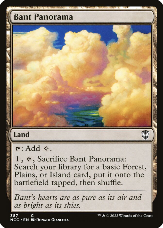 Bant Panorama card front