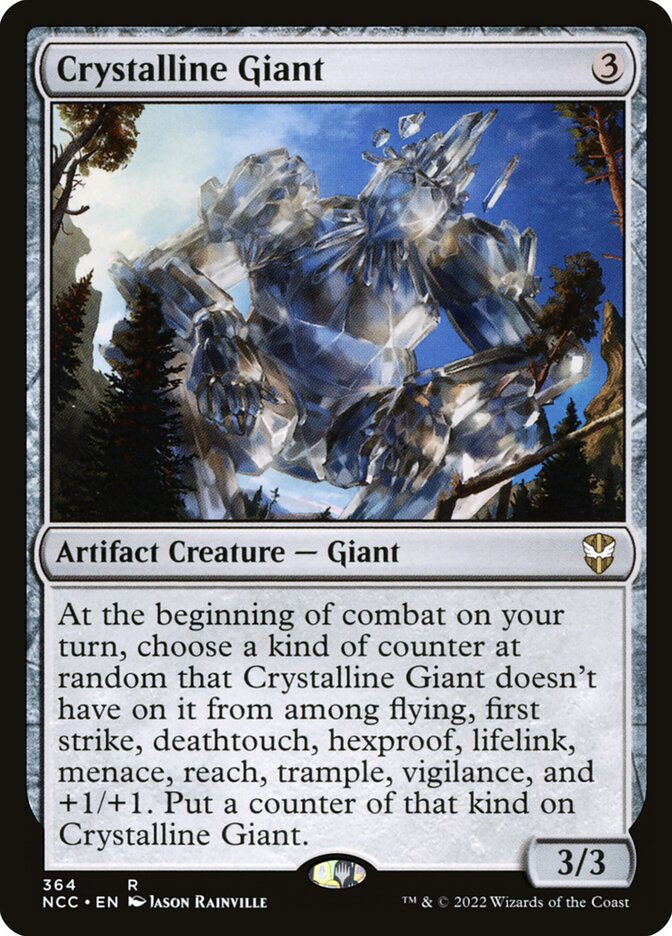Crystalline Giant card front