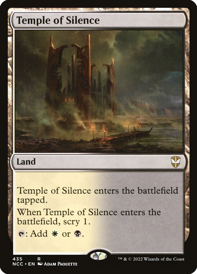 Temple of Silence card front