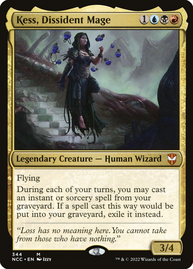 Kess, Dissident Mage card front