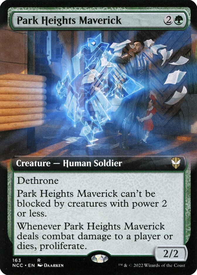 Park Heights Maverick card front