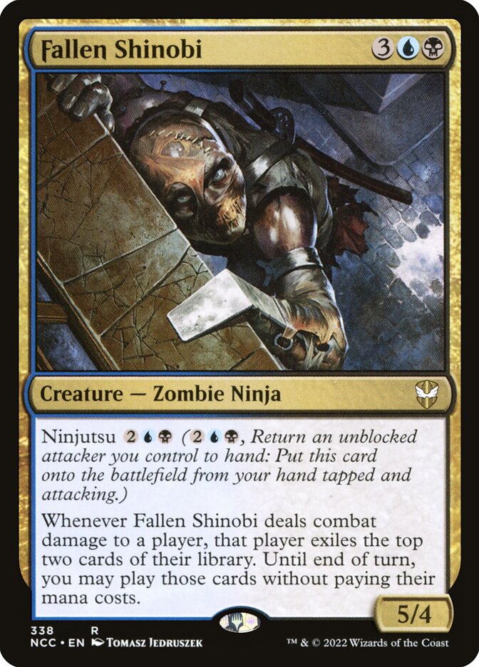 Fallen Shinobi card front