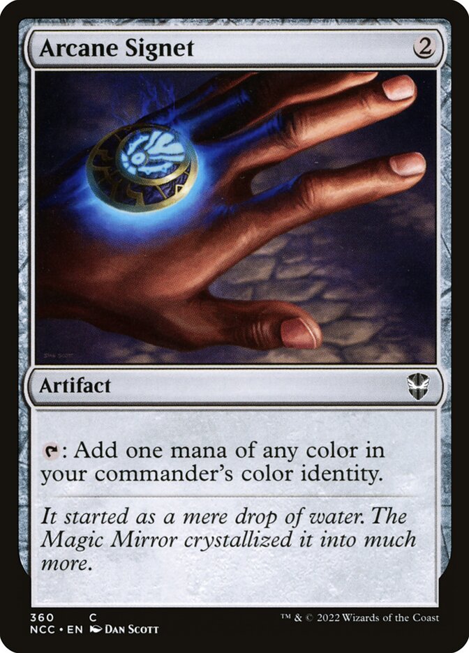 Arcane Signet card front