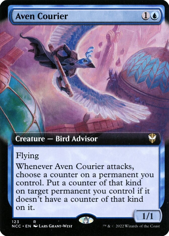 Aven Courier card front