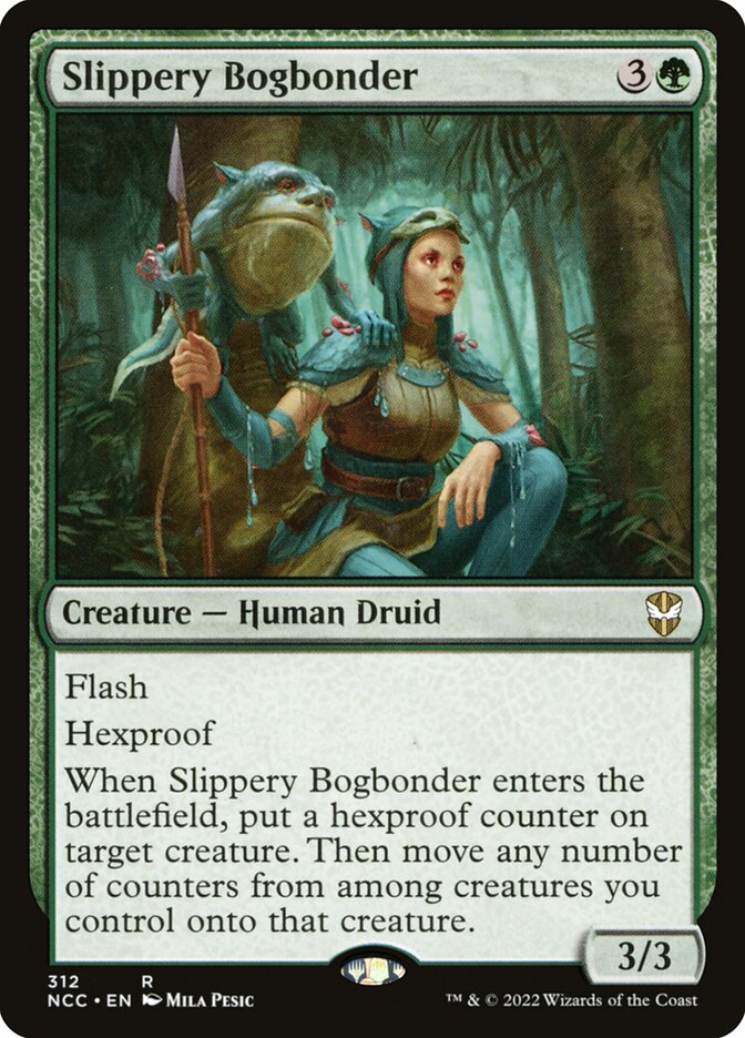 Slippery Bogbonder card front