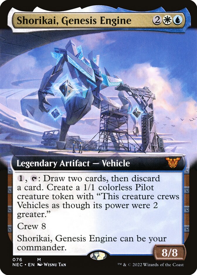 Shorikai, Genesis Engine card front