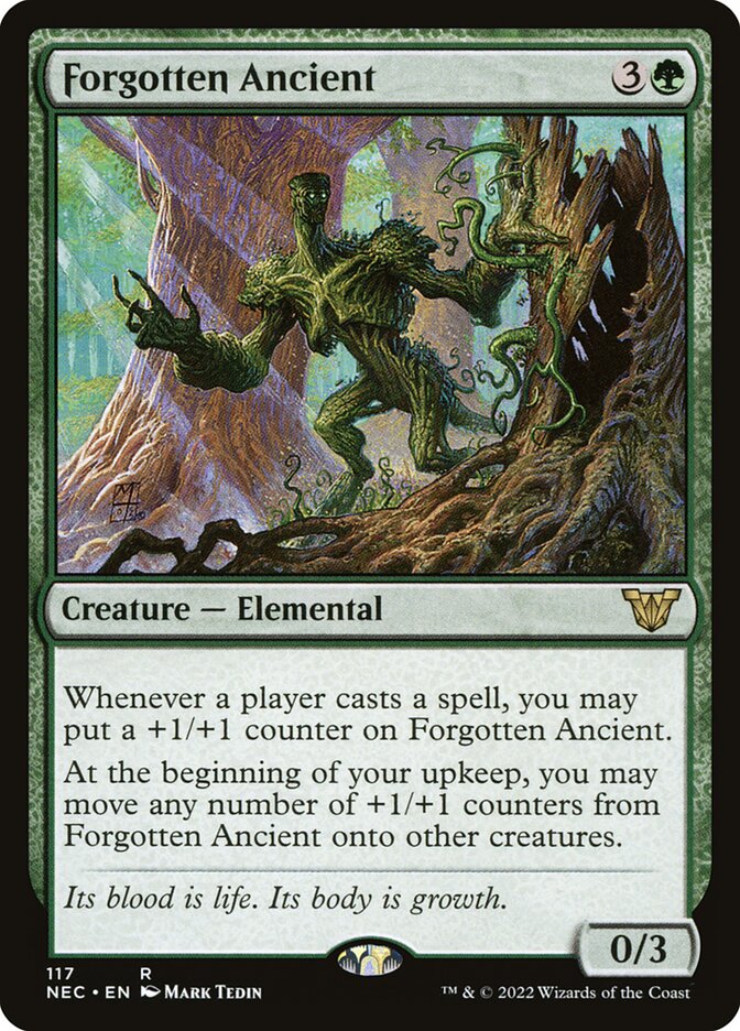 Forgotten Ancient card front