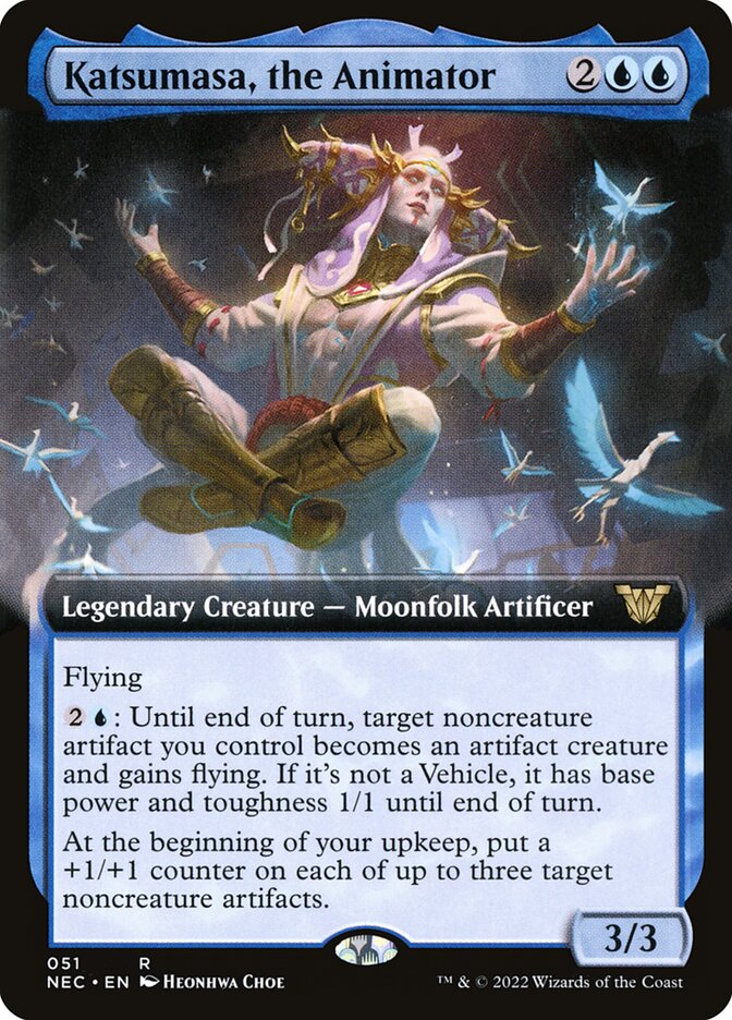 Katsumasa, the Animator card front