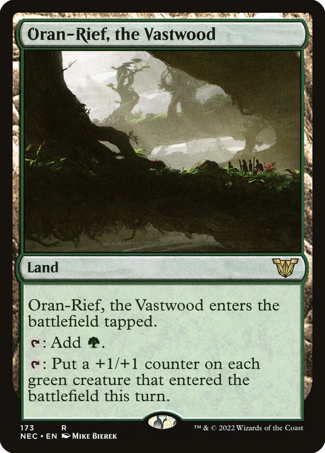 Oran-Rief, the Vastwood card front