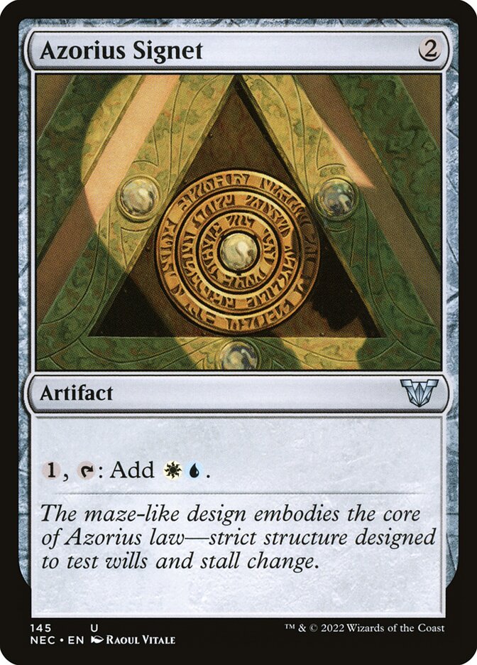 Azorius Signet card front