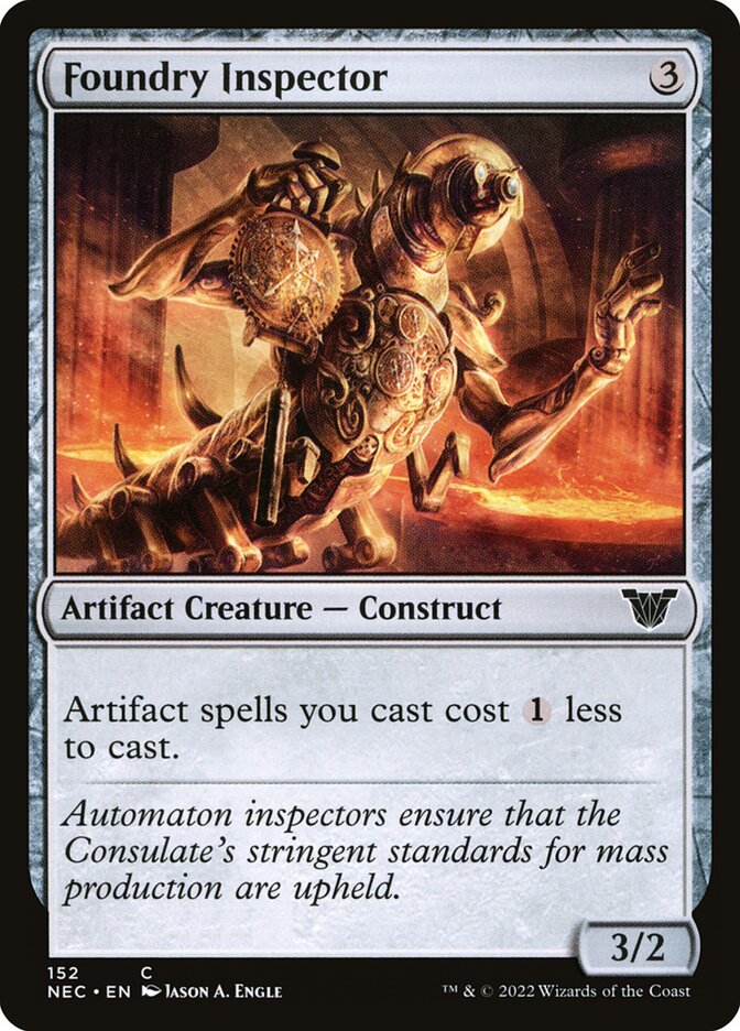 Foundry Inspector card front