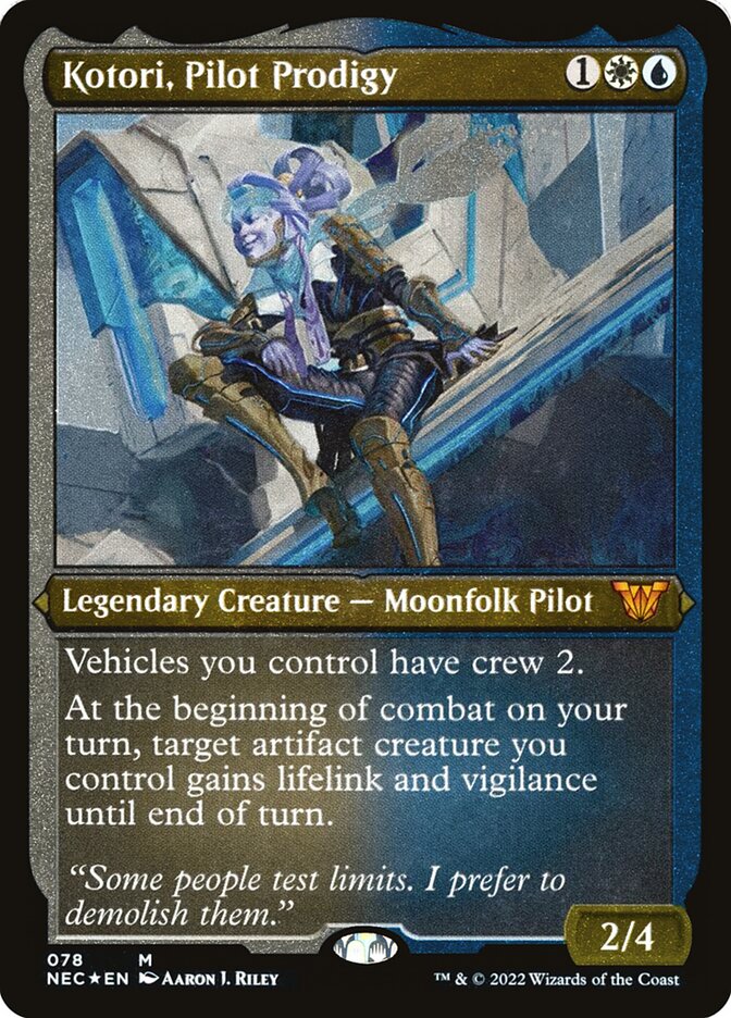 Kotori, Pilot Prodigy card front
