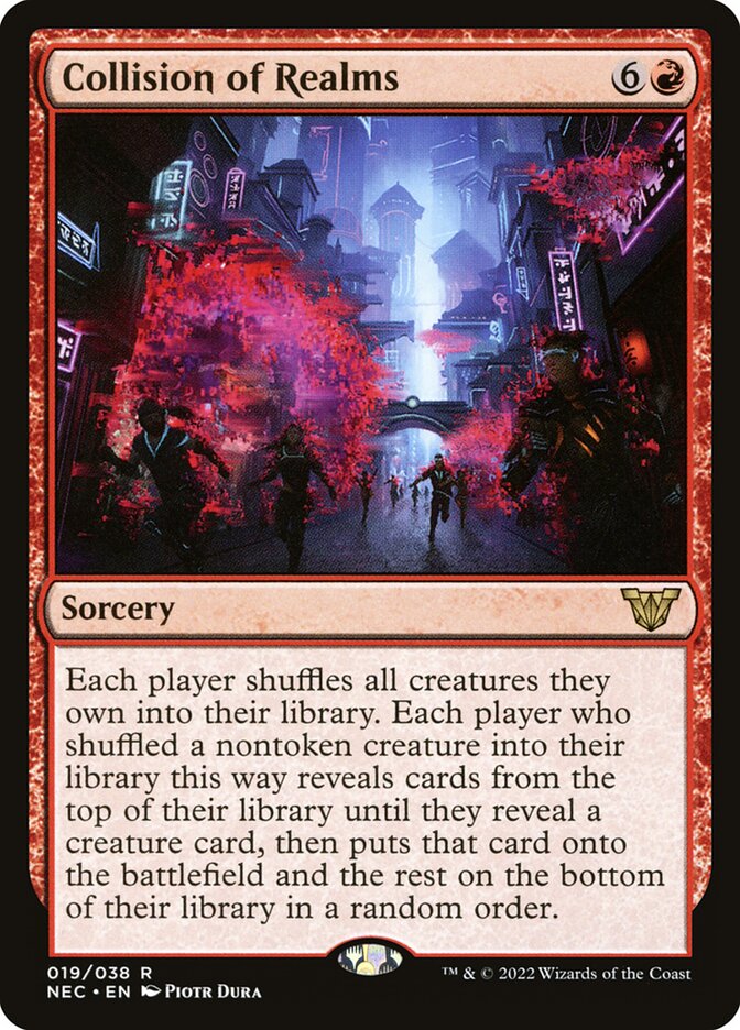 Collision of Realms card front