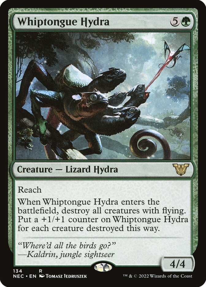 Whiptongue Hydra card front
