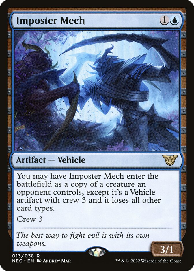Imposter Mech card front