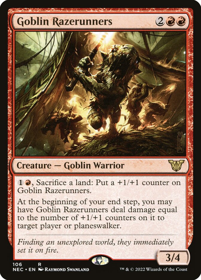 Goblin Razerunners card front