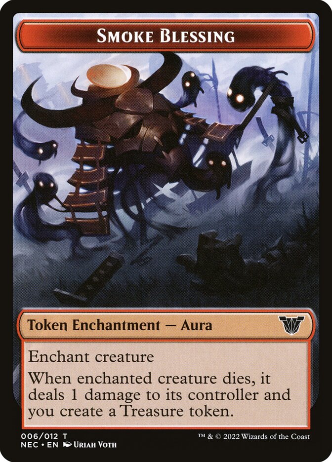 Smoke Blessing card front