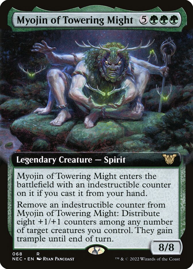 Myojin of Towering Might card front