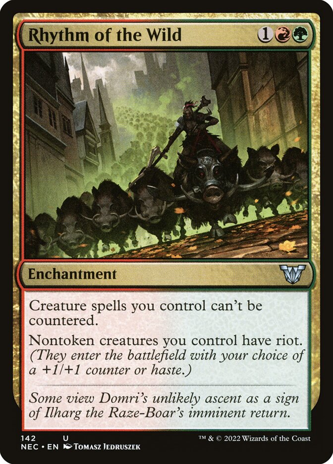 Rhythm of the Wild card front