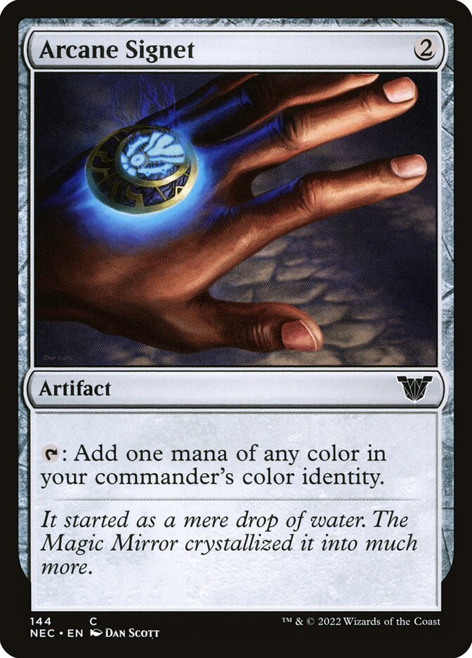 Arcane Signet card front