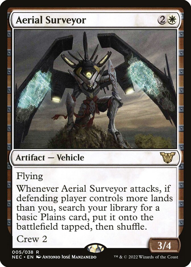Aerial Surveyor card front