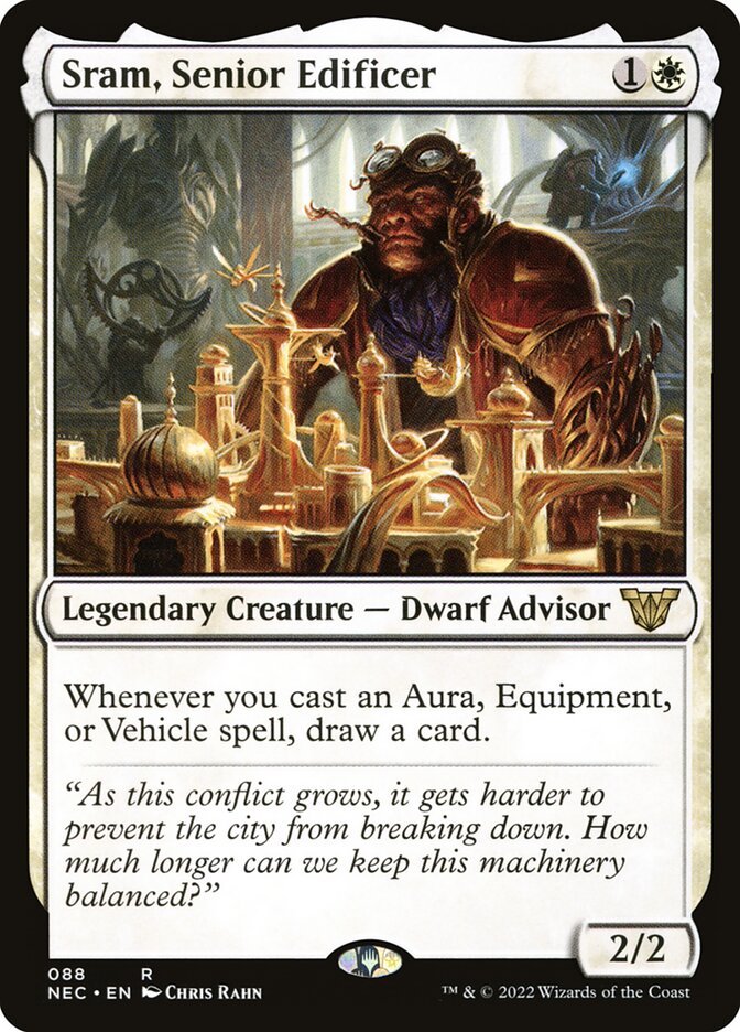 Sram, Senior Edificer card front