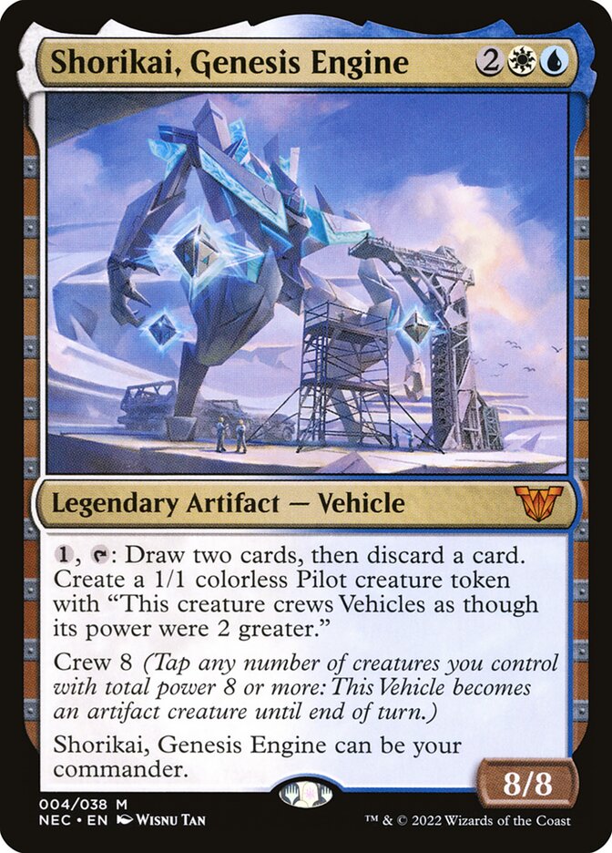 Shorikai, Genesis Engine card front
