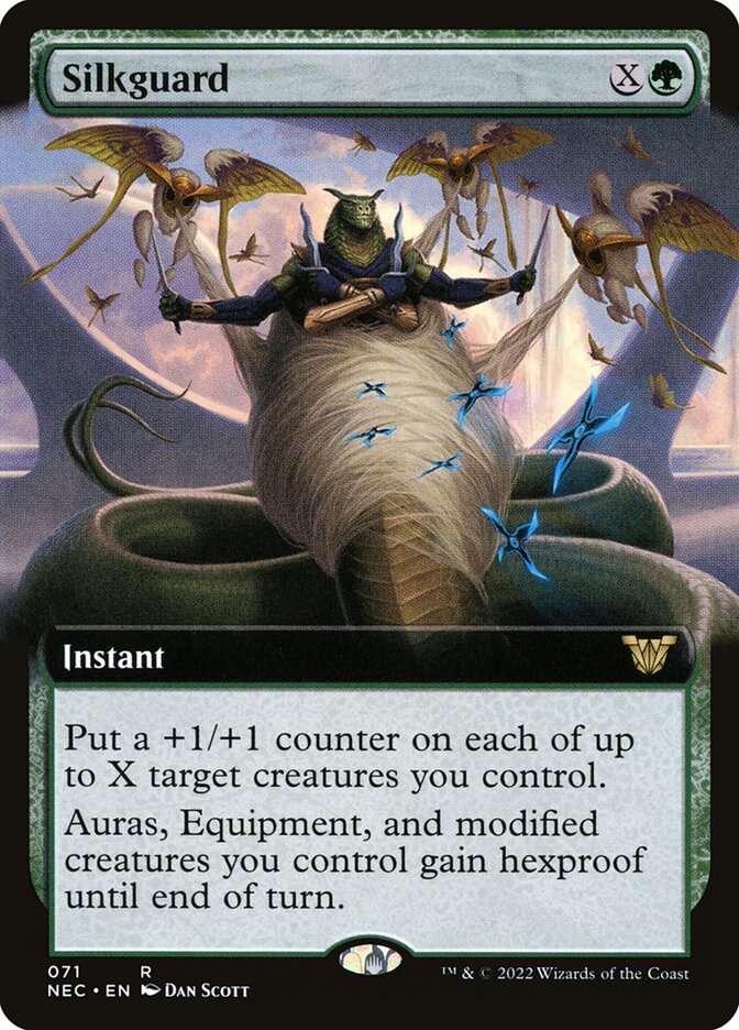 Silkguard card front