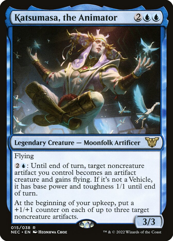 Katsumasa, the Animator card front