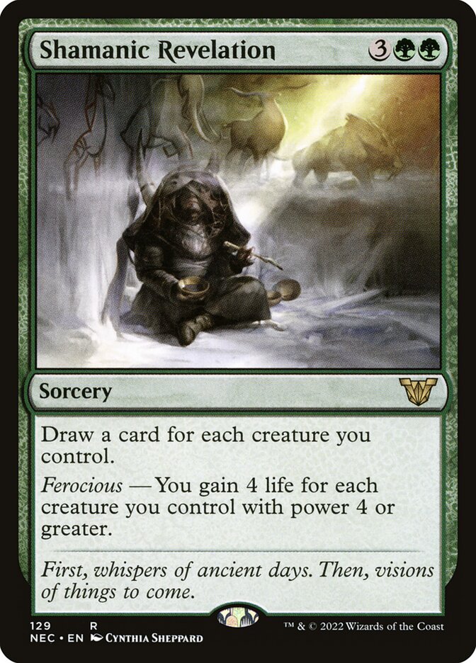 Shamanic Revelation card front