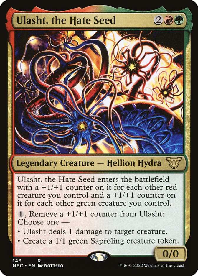 Ulasht, the Hate Seed card front