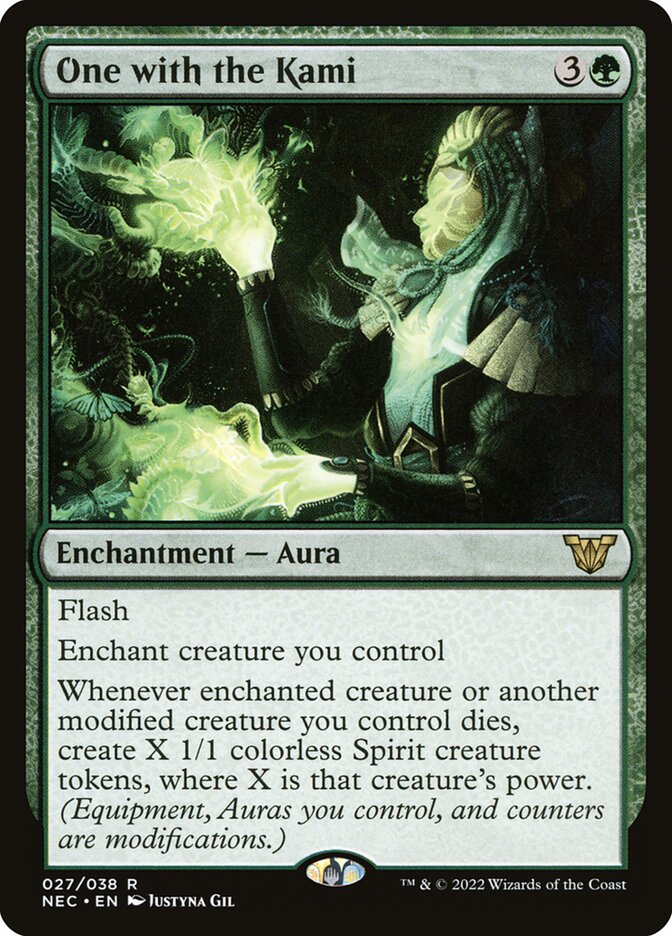 One with the Kami card front