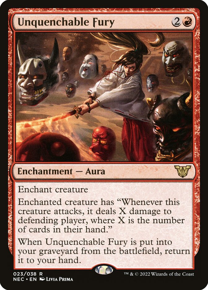 Unquenchable Fury card front