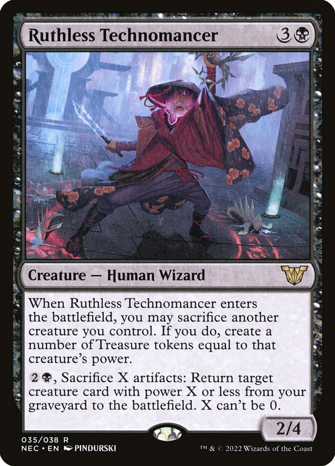 Ruthless Technomancer card front