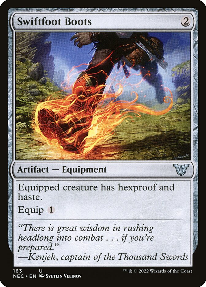 Swiftfoot Boots card front