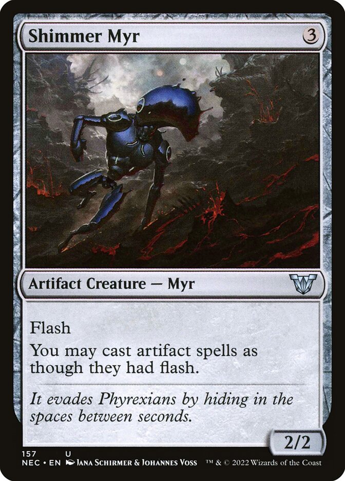 Shimmer Myr card front