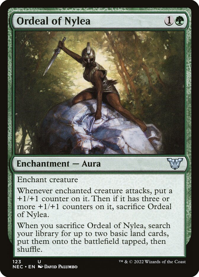 Ordeal of Nylea card front