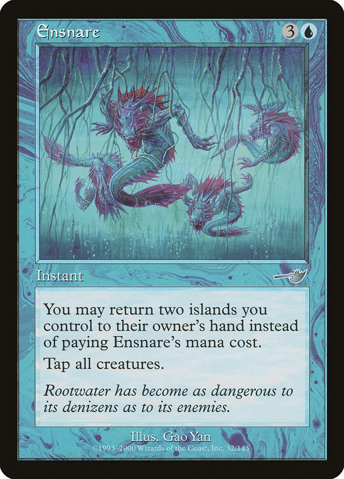 Ensnare card front