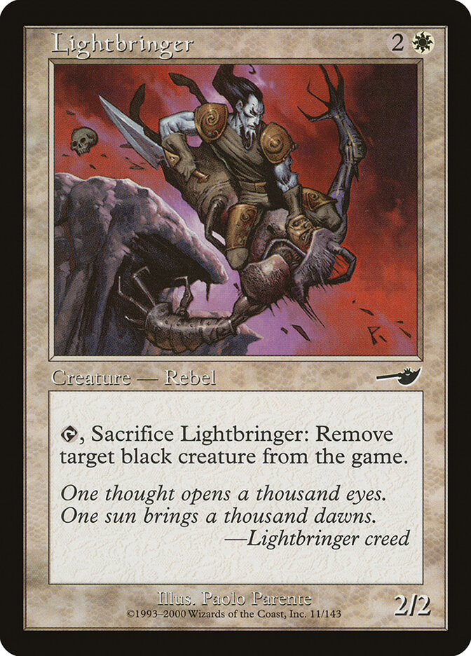 Lightbringer card front