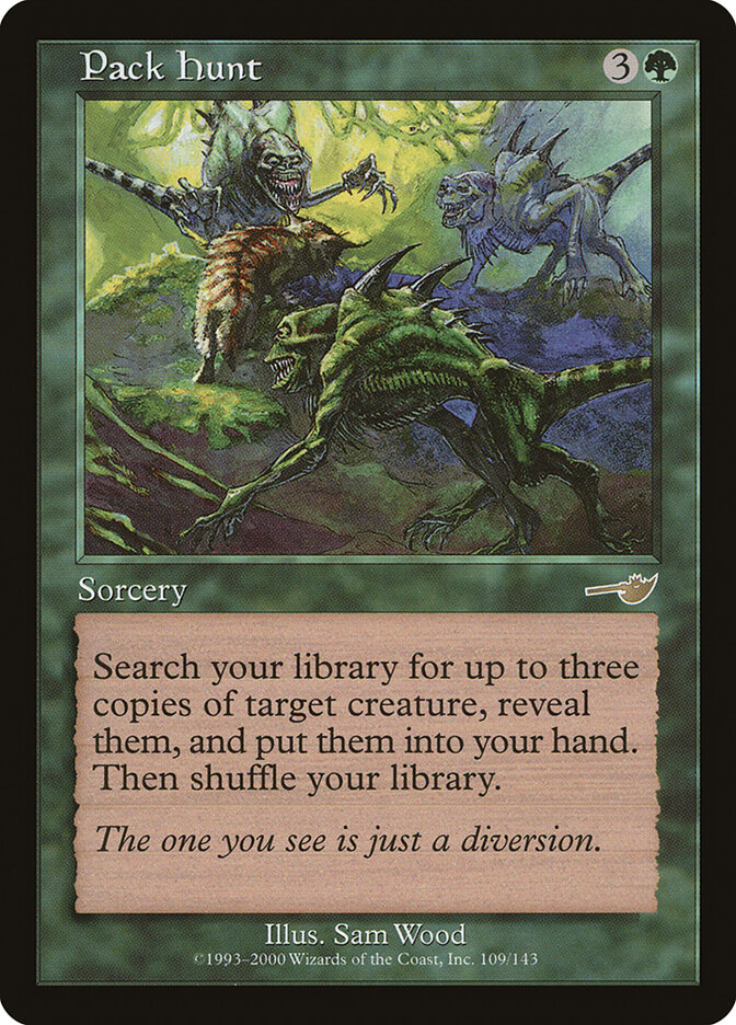 Pack Hunt card front