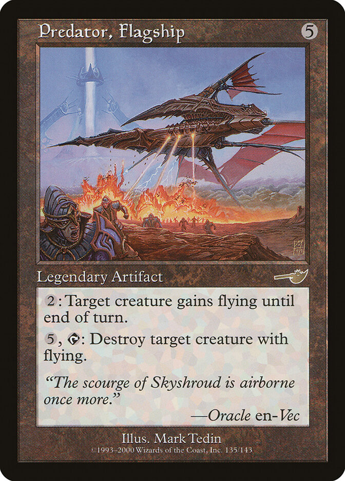 Predator, Flagship card front