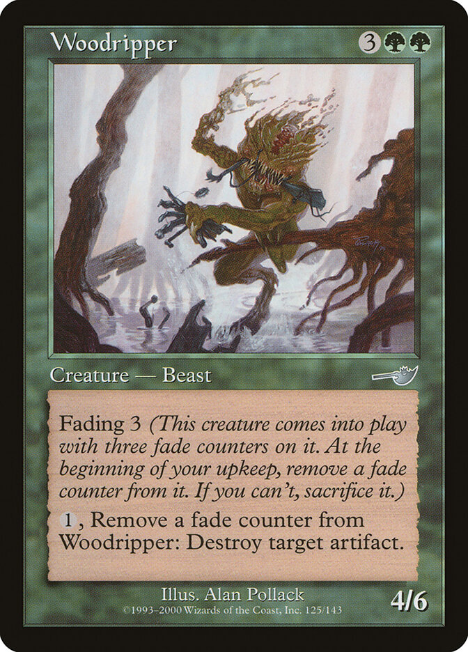 Woodripper card front