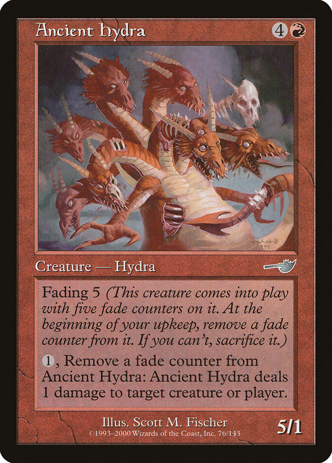 Ancient Hydra card front
