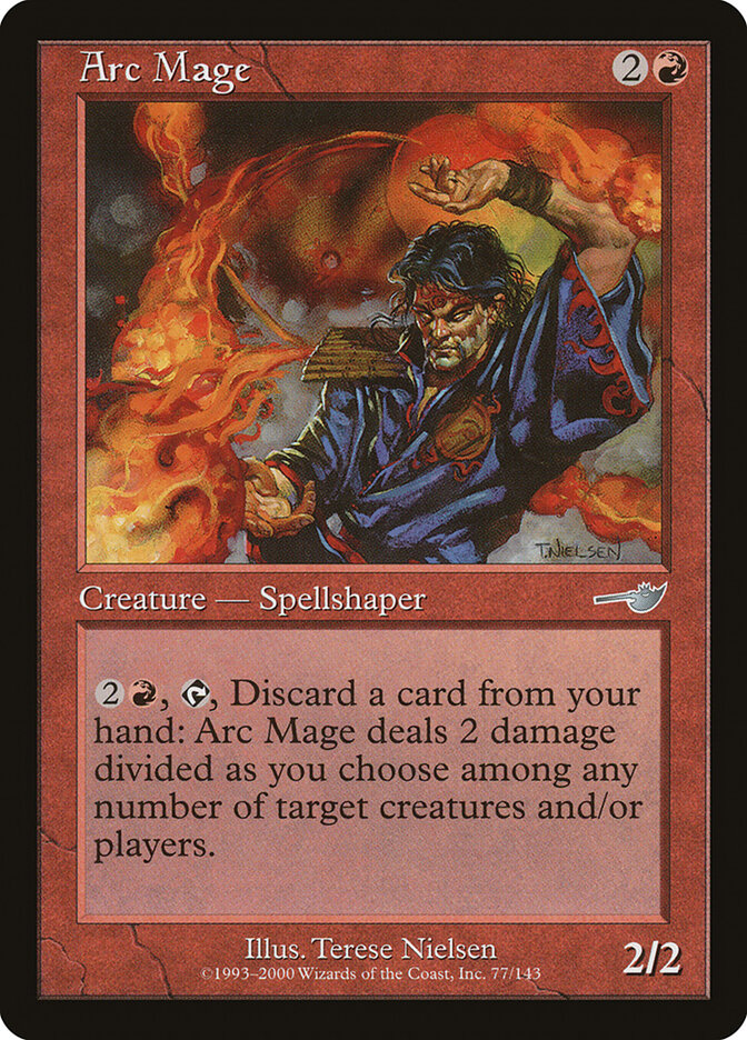 Arc Mage card front