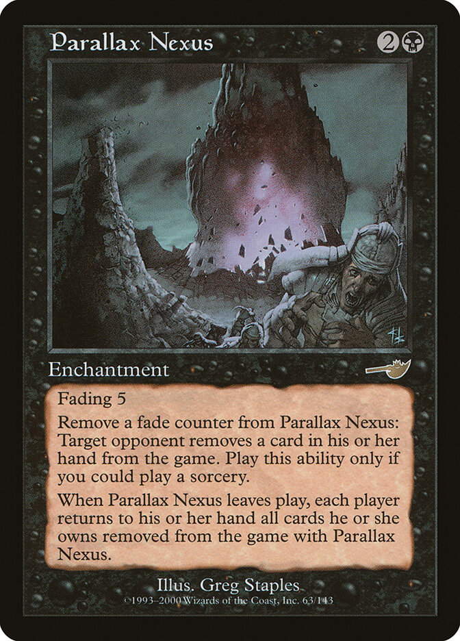 Parallax Nexus card front