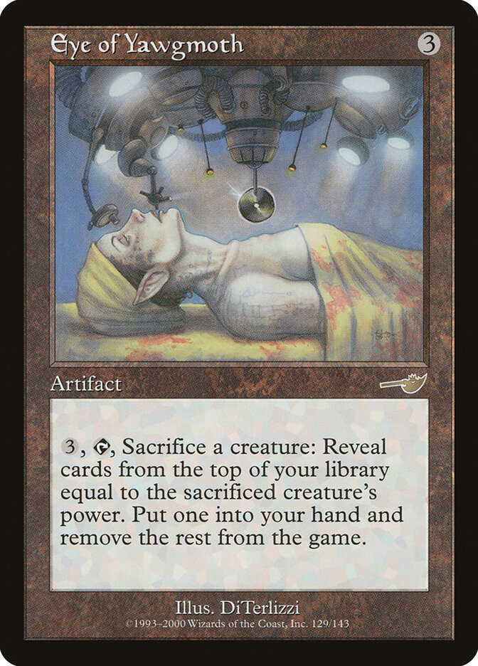 Eye of Yawgmoth card front