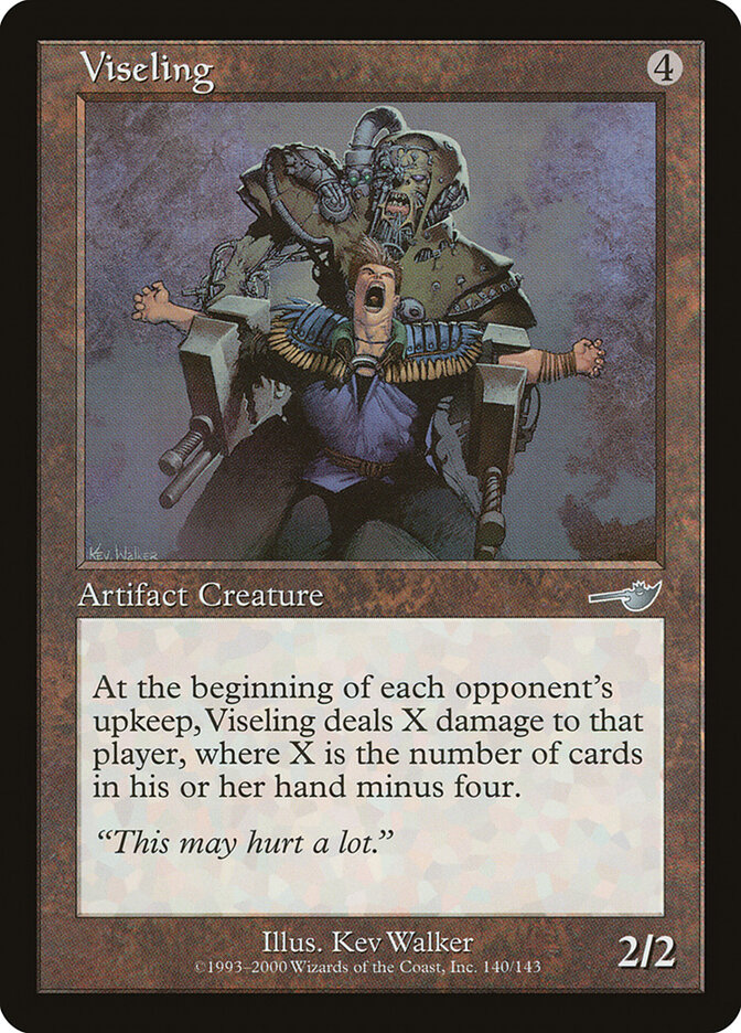 Viseling card front